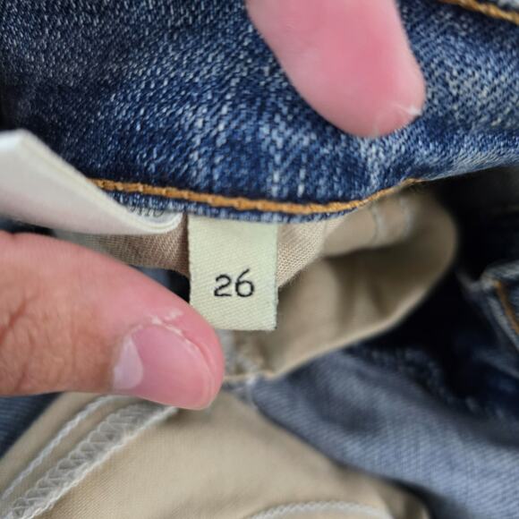 Rag and Bone the dre slim straight‎ jeans size 26 womens denim 6054 - Picture 13 of 14